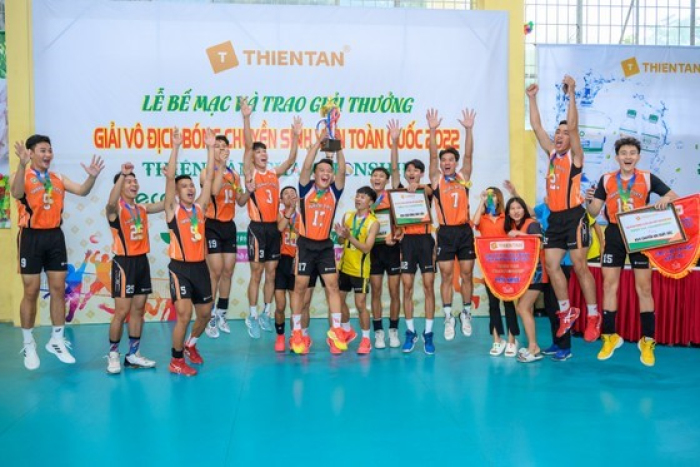 Đại học TDTT TPHCM giành ngôi vô địch giải bóng chuyền sinh viên toàn quốc 2022