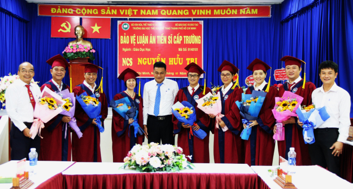 (namgame.com) : NCS Nguyễn Hữu Tri bảo vệ thành công Luận án Tiến sĩ cấp trường.