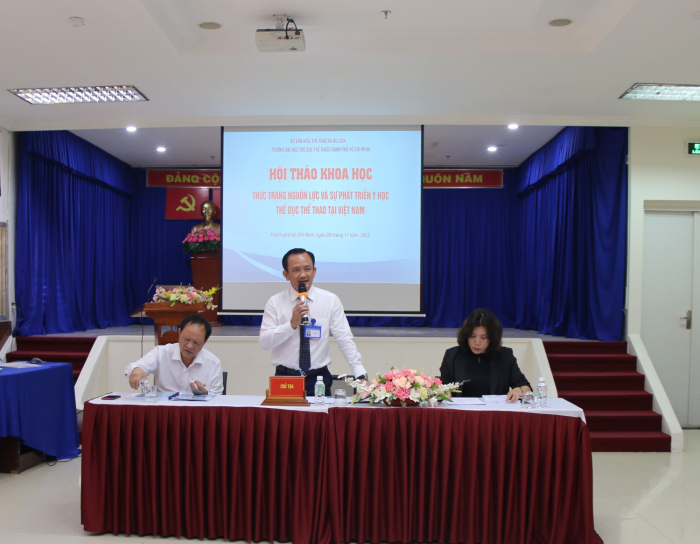 USH – Tổ chức Hội thảo khoa học thực trạng nguồn lực và sự phát triển y học Thể dục thể thao tại Việt Nam.