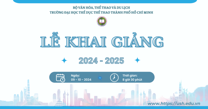 KẾ HOẠCH TỔ CHỨC LỄ KHAI GIẢNG NĂM HỌC 2024 - 2025